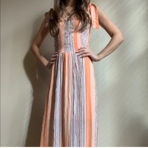 Open back Long Beach dress